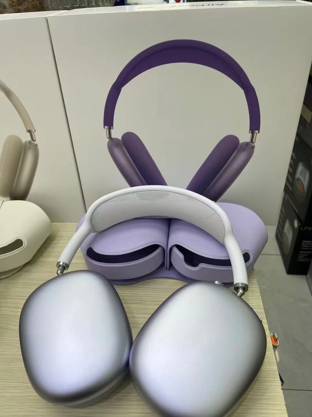 Apple AirPods Max, Diadema Bluetooth, Cancelación activa de ruido, Bluetooth, Smart Case