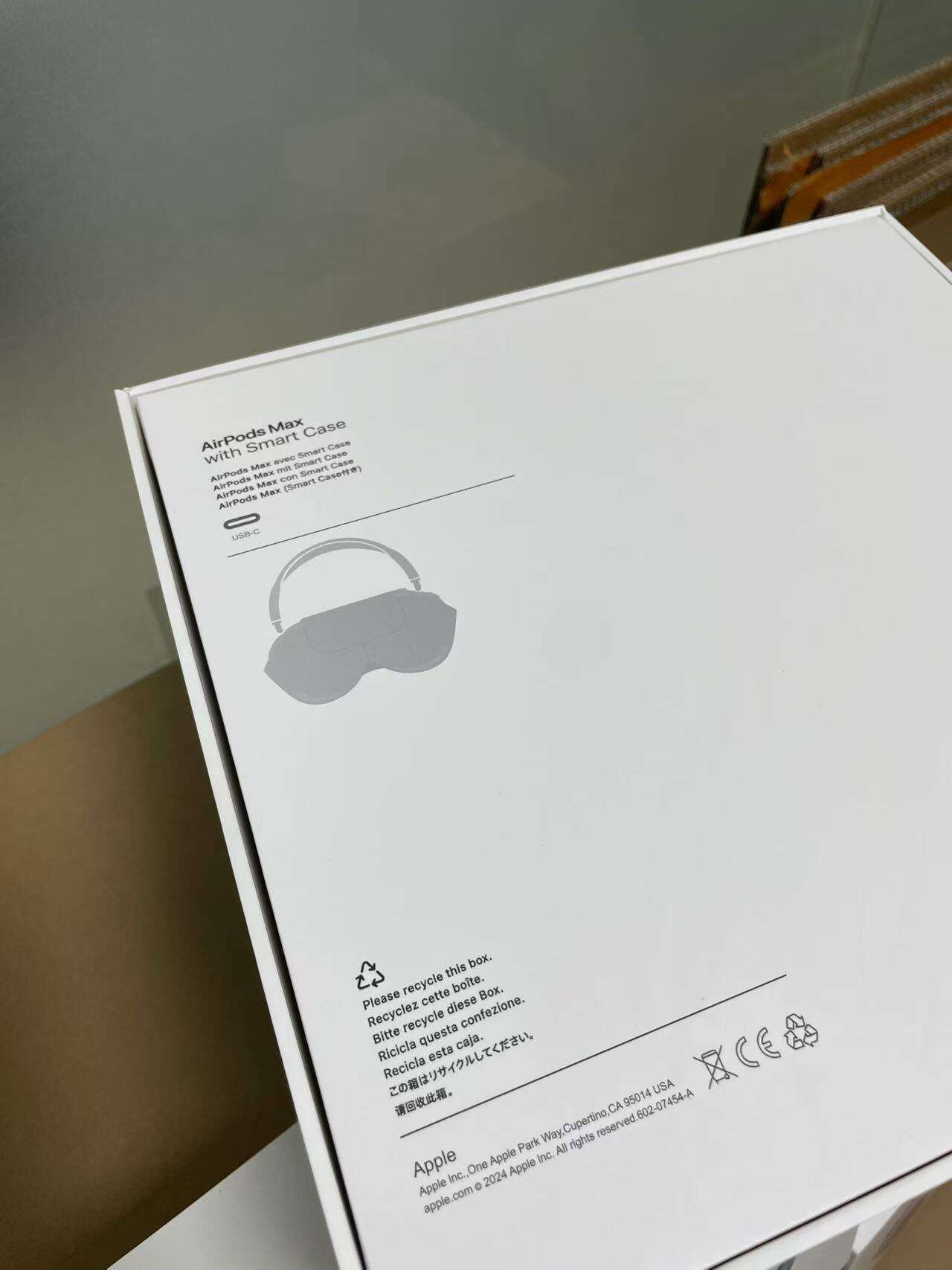 Apple AirPods Max, Diadema Bluetooth, Cancelación activa de ruido, Bluetooth, Smart Case